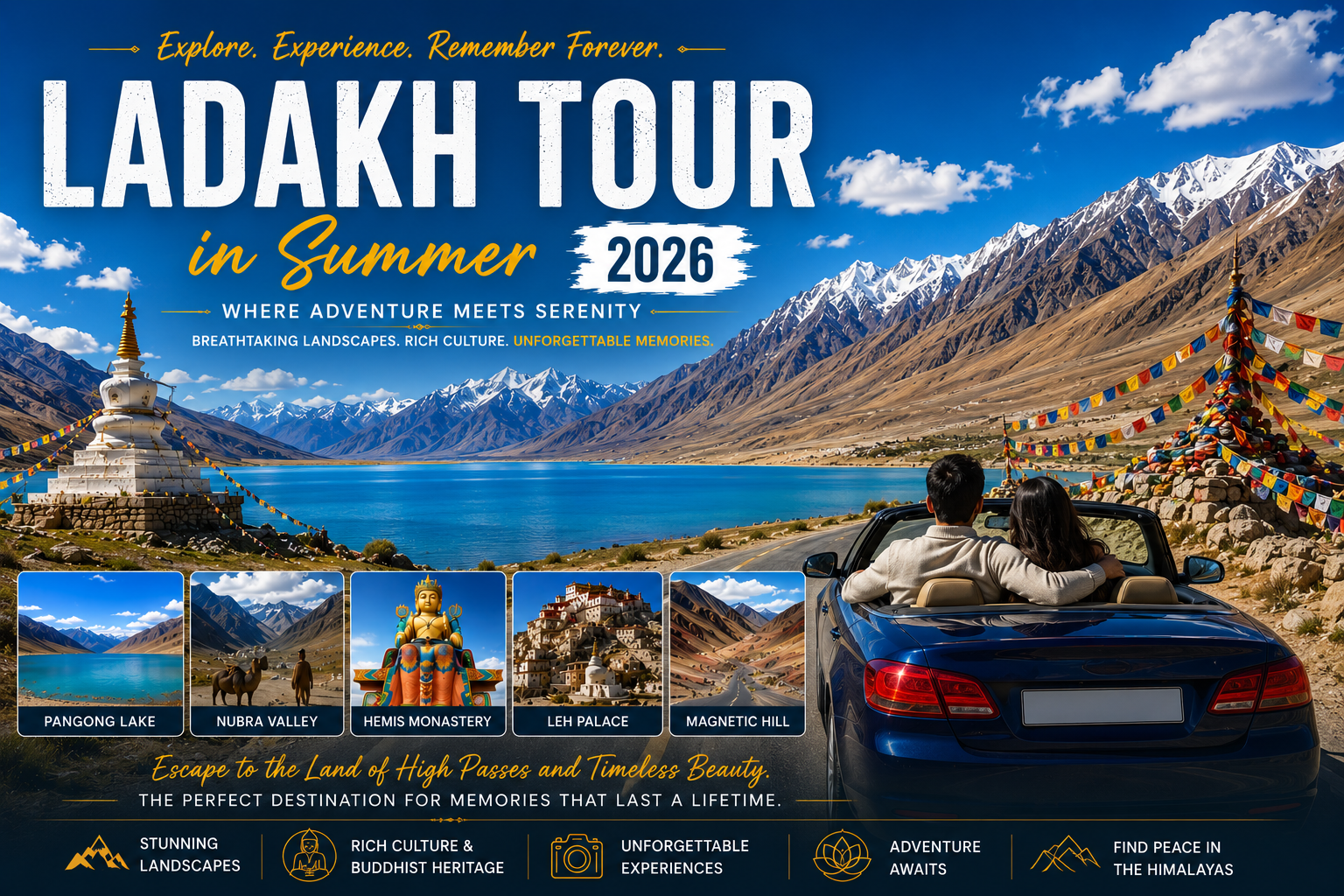 Ladakh Tour in Summer 2026: Everything You Need to Know